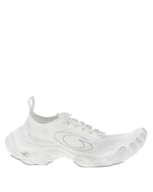 Balenciaga White Anatomic Runner Slip-On Sneakers for men