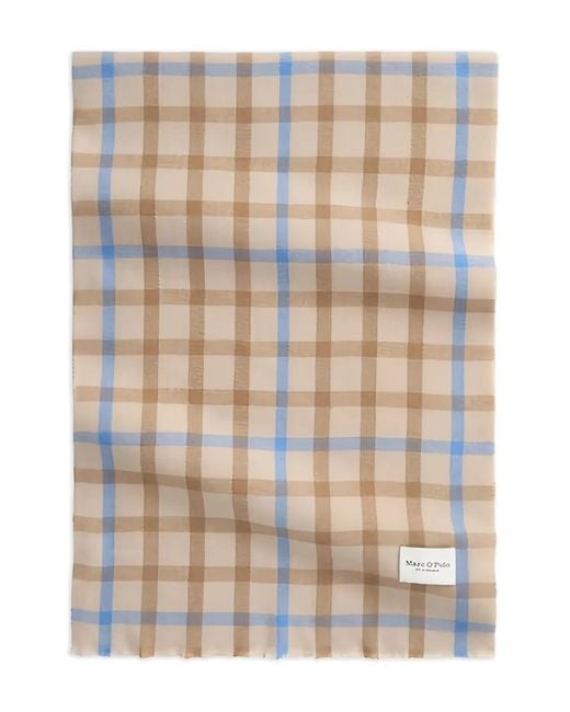 Marc O' Polo Natural Logo-patch Scarf