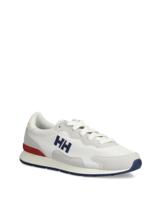 Helly Hansen White Furrow Panelled Sneakers for men