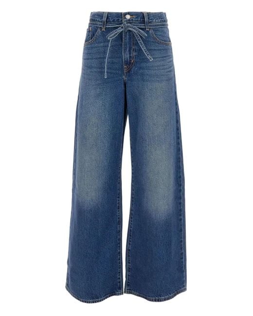 Levi's Blue Tie-Waist Jeans