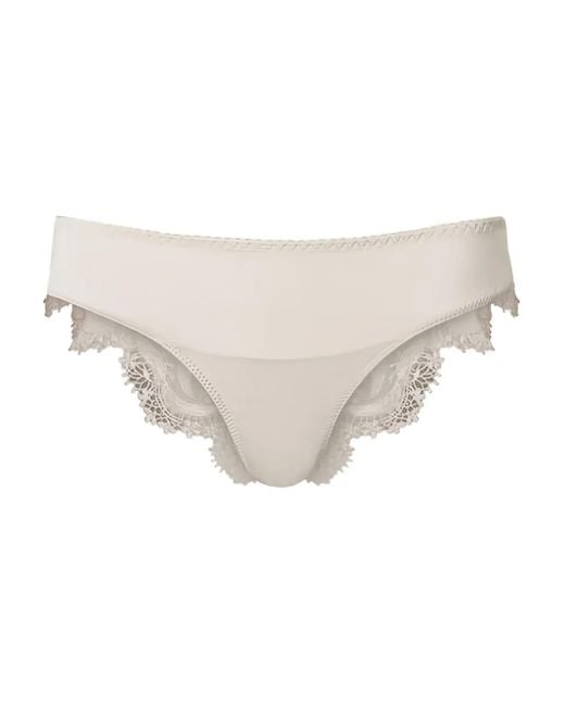 Slip Con Lacci di Twinset in Natural