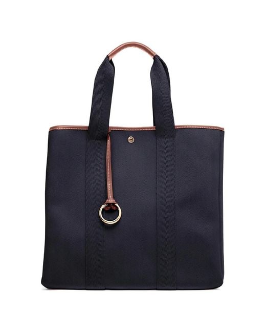 Rue de Verneuil Blue Traversée Tote Bag