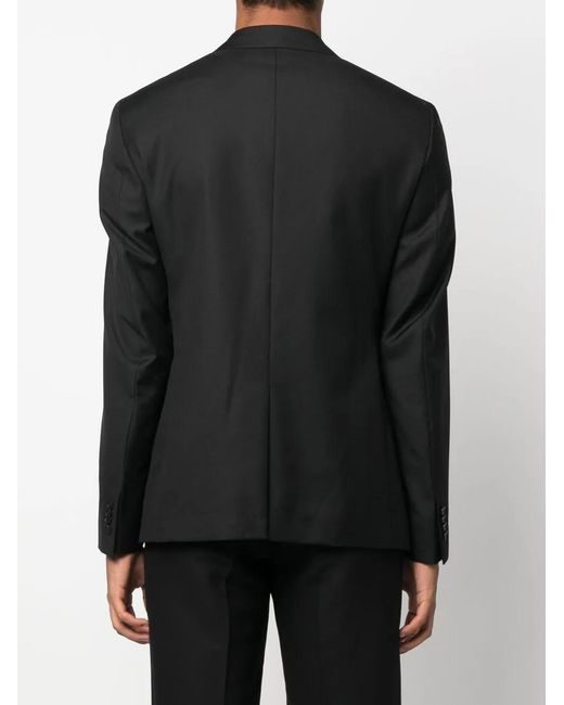 IRO Black Fitted Single-Breasted Jacket for men