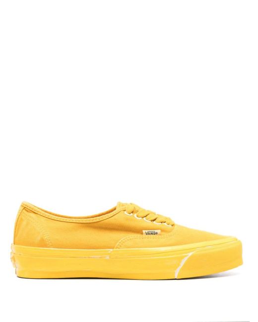 Vans Yellow Authentic Reissue 44 Canvas Sneakers