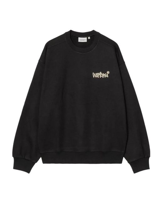 Carhartt Wiptopia Sweatshirt mit Roboter in Black für Herren