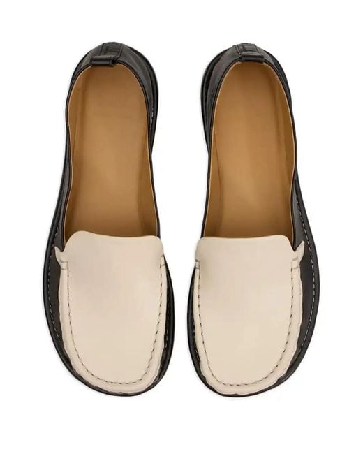 AMI Black Midi Loafers