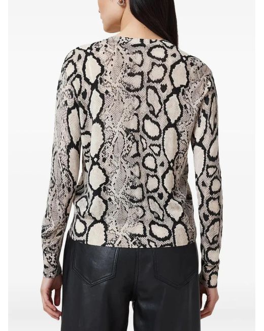 AllSaints Gray Anouk Cardigan
