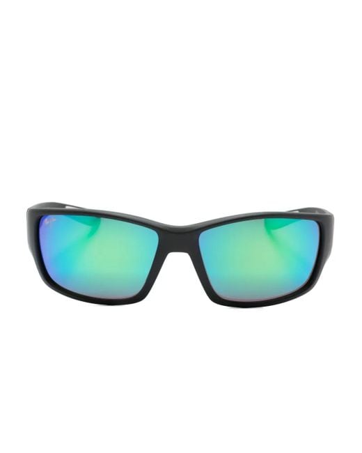 Maui Jim Green Local Kine Square-Frame Sunglasses