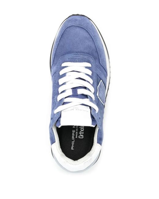 Philippe Model Blue Tropez 2.1 Suede Sneakers