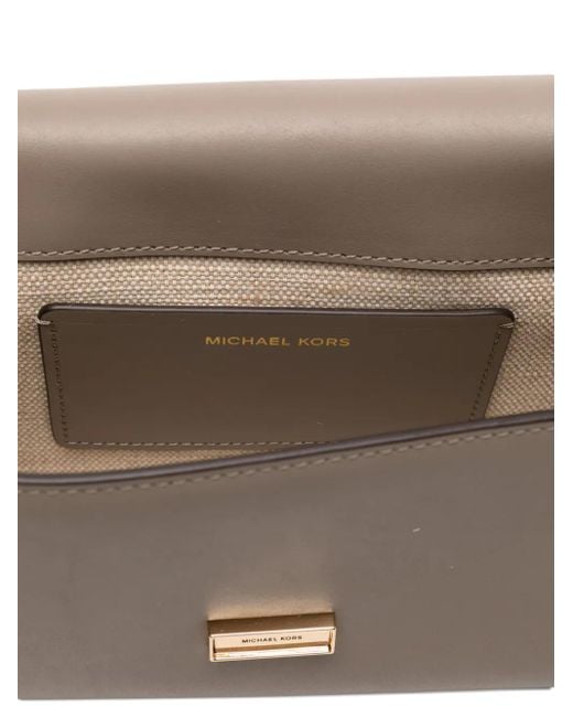 Michael Kors Gray Medium Ludlow Shoulder Bag