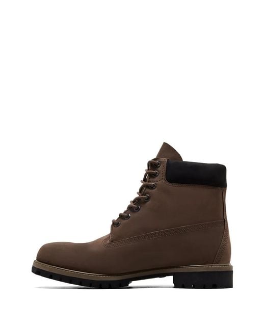 Timberland Brown Bottines Imperméables En Nubuck for men