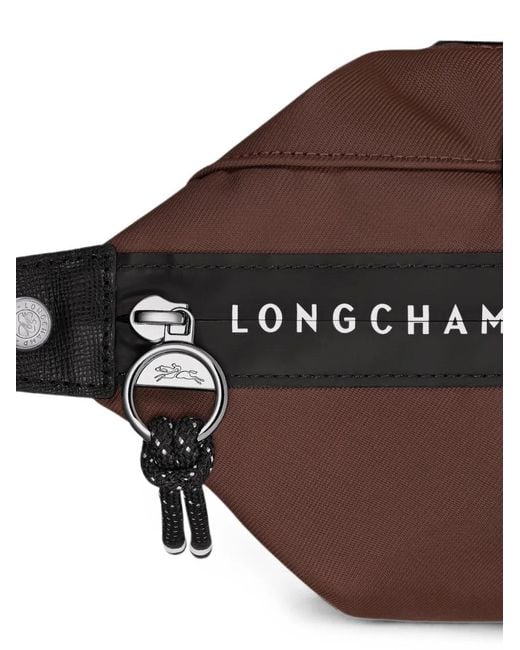 Longchamp Brown Large Le Pliage Energy Logo-Tape Backpack