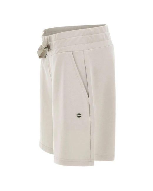 Colmar White Drawstring Mini Shorts