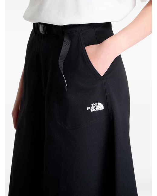 The North Face Black Belted A-Line Mid Skirt