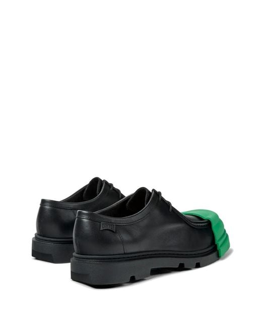 Camper Green Junction Leather Shoes