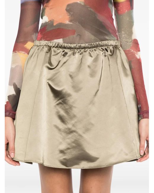 JNBY Natural A-Line Mini Skirt