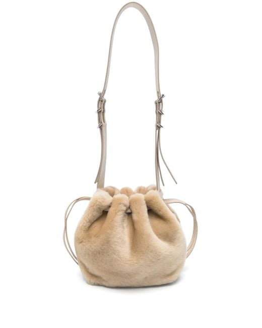 Givenchy Natural Neutral Pumpkin Small Bucket Bag