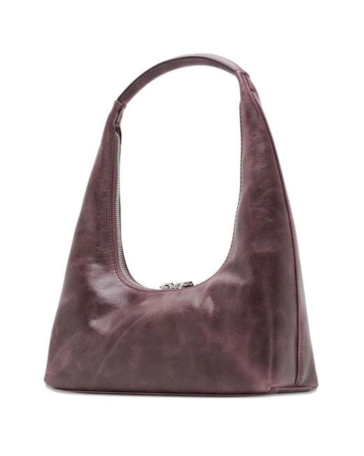 MARGE SHERWOOD Purple Leather Tote Bag