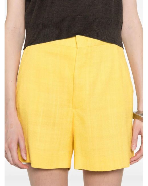 Tagliatore Yellow Elle Shorts
