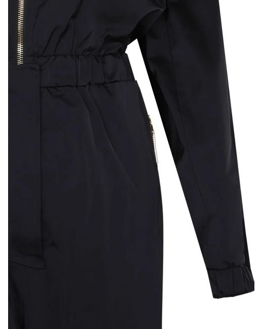 Elisabetta Franchi Black Cargo Jumpsuit