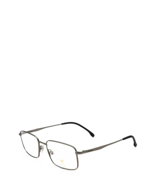 Matte Square-Frame Glasses Carrera pour homme en coloris Gray