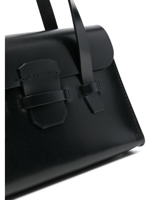 Comme des Garçons Black Leather Mini Bag
