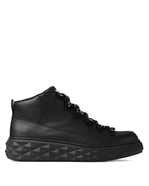 Jimmy Choo Black Diamond Maxi Hike Sneakers for men