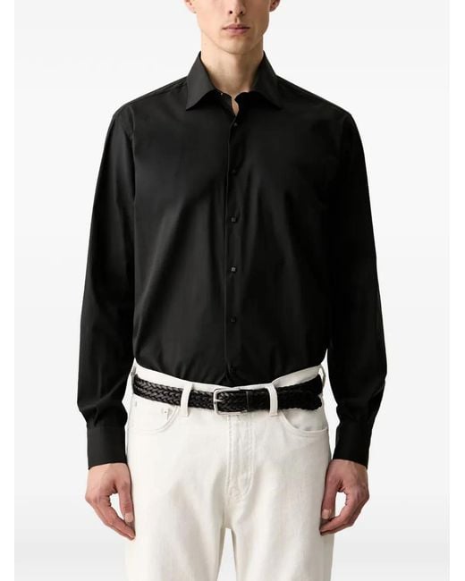 Karl Lagerfeld Black Chemise À Manches Longues for men