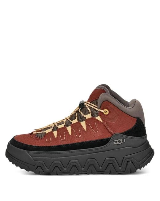 Ugg Brown Captrail High Drawstring Boots
