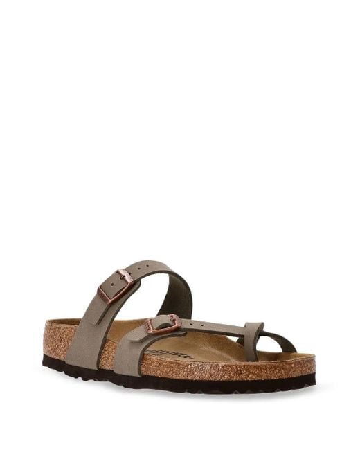 Birkenstock Brown Mayari Birko-Flor Sandals