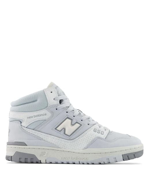 New Balance White 650 for men