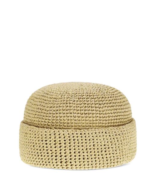 Loro Piana Natural Bonnet Doroteo En Crochet for men