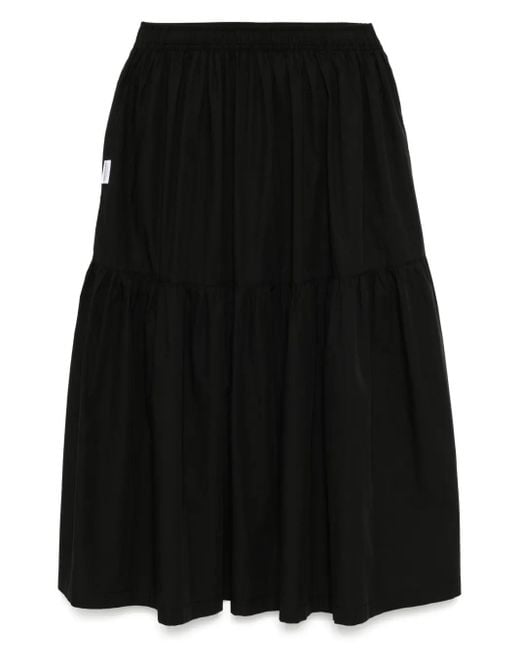 Chocoolate Black A-Line Skirt