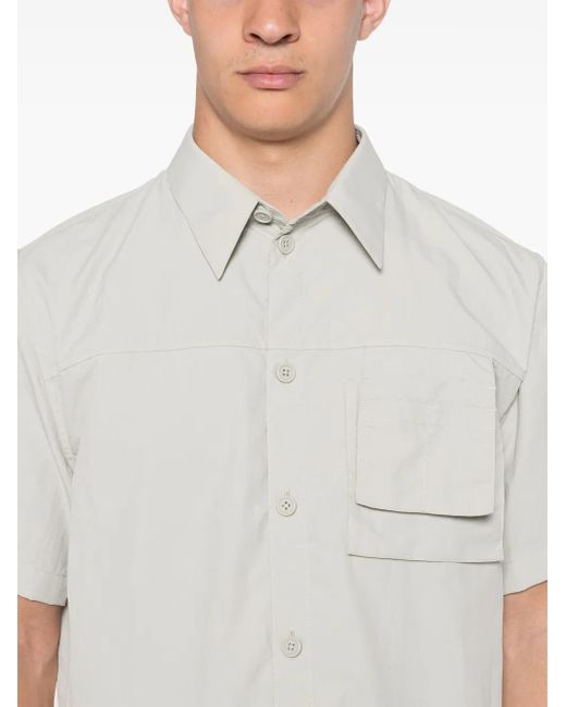 Helmut Lang White Utility-Pocket Shirt for men
