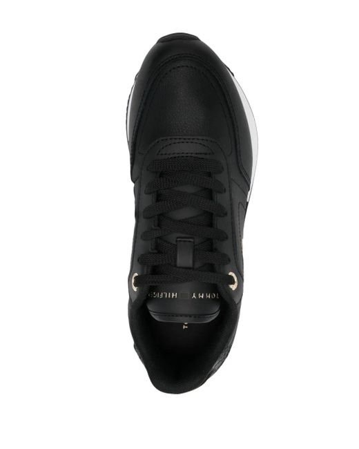 Tommy Hilfiger Black Essential Sneakers