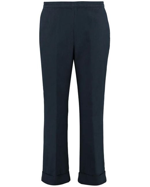 Aspesi Straight Broek in het Blue