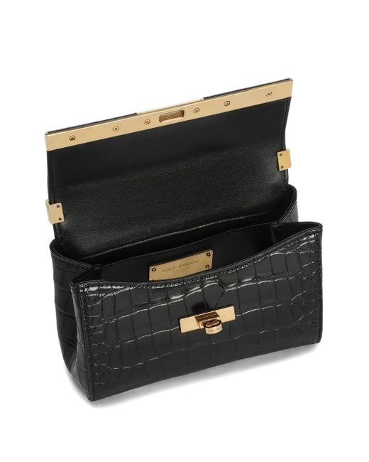 Dolce & Gabbana Black Marlene Mini-Tasche