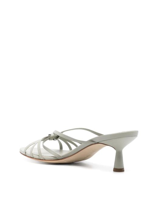 Aeyde White 55Mm Abby Sandals