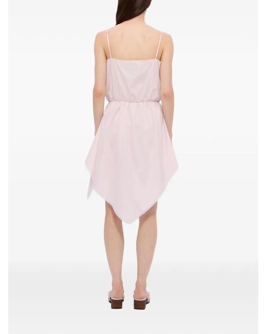 MSGM Pink Robe Courte Imprimée