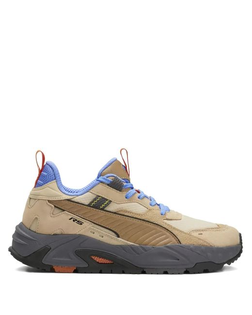 PUMA Natural Rs-Trck Explore "Light Sand/Tiger's Eye/ Glimmer" Sneakers for men