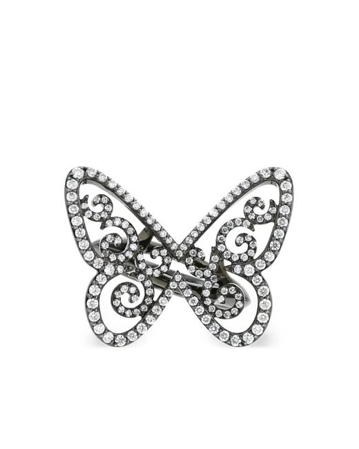 Messika White 18Kt Arabesque Diamond Cocktail Ring