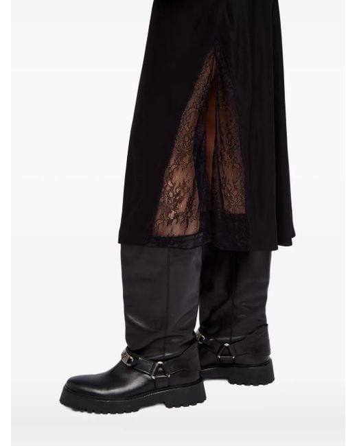 Gonna Midi Jayla di Zadig & Voltaire in Black