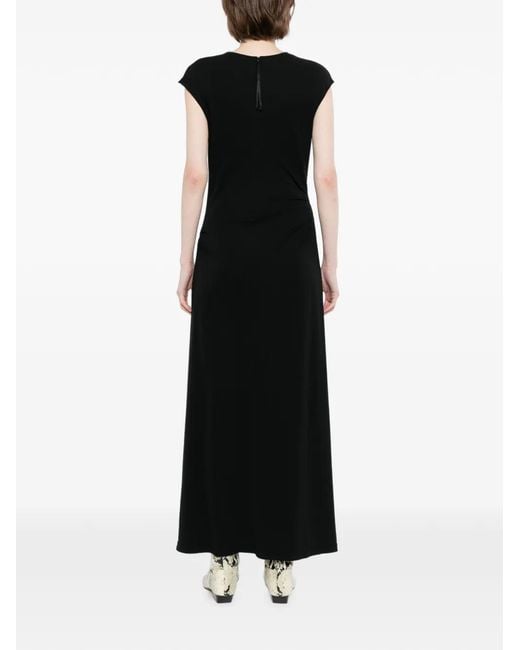 JNBY Black Silhouette Fluid Sleeveless Dress