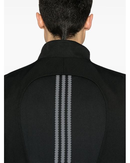 Adidas Black Trefoil-Logo Jacket for men
