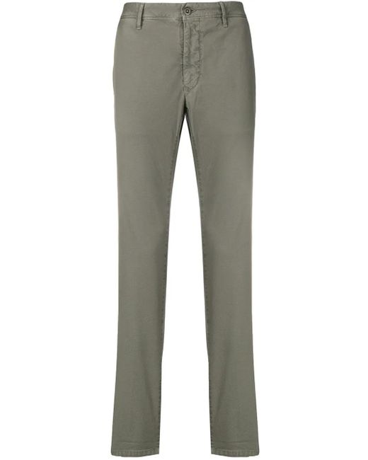 Incotex Gray Slim-Fit Trousers for men