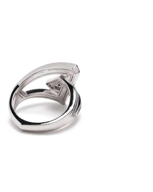 Stephen Webster White 18Kt Vertigo Obtuse Diamond Ring