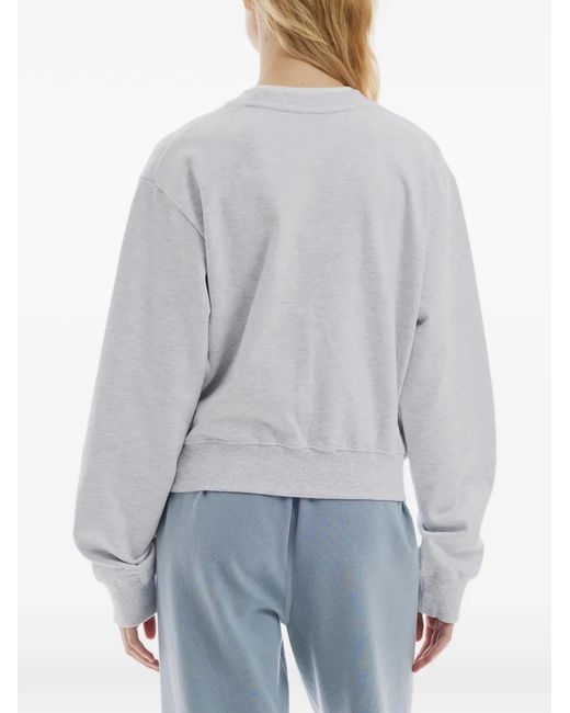 Rest&Recreation Gray Logo-Embroidered Layered Sweater
