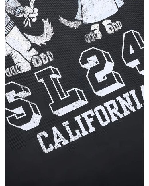 NAHMIAS Black Graphic-Print T-Shirt for men