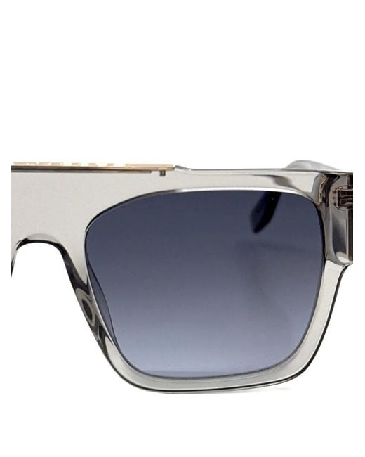 Marc Jacobs Blue Square-Frame Sunglasses for men
