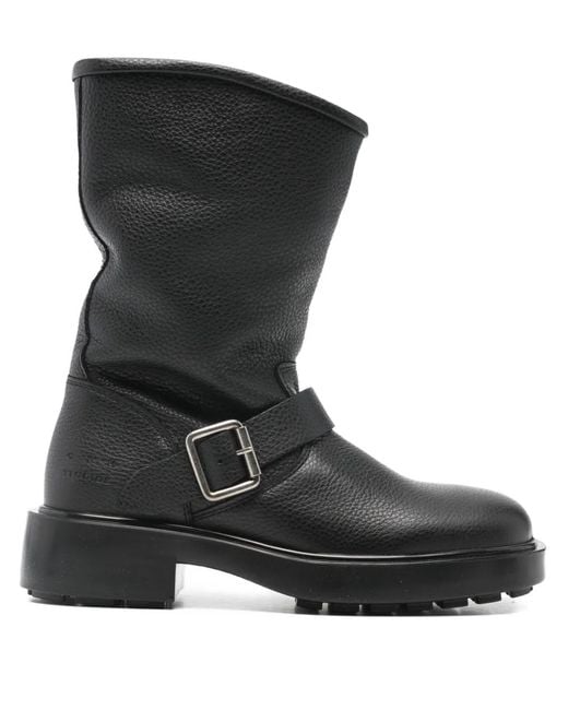 Giorgio Armani Armani Combat Boots Red Wing 988 Black  display picture 3